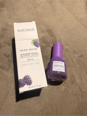 Glow Recipe Purple Blackberry Retinol Blemish Serum